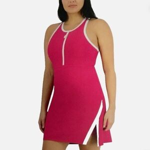 Sage Collective Ladies Active Tennis
Dress with Shorts, Pink, M